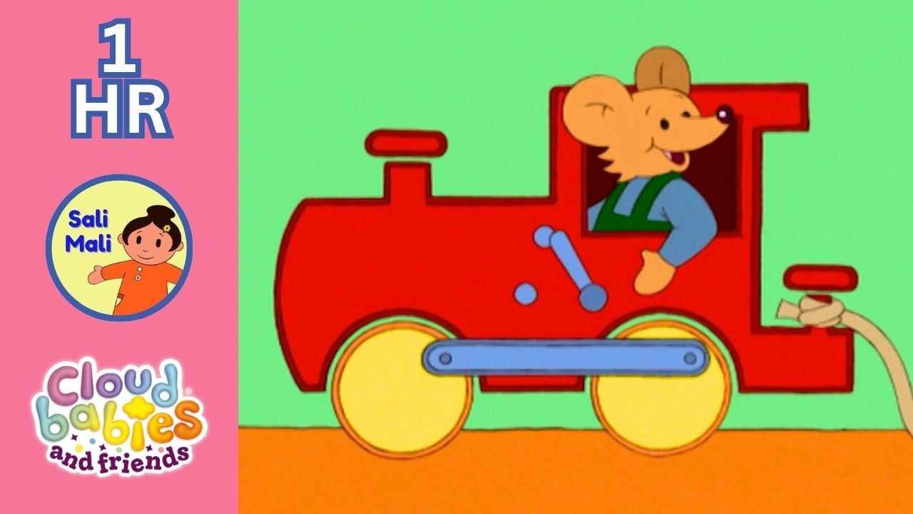 Sali Mali Hide and Seek 🫣 | 1 Hour Preschool Cartoons | Cloudbabies & Friends