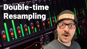 Quick Ableton Tips: Double-time Resampling