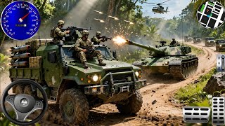 US Army Truck Cargo Mission 🚛 | Offroad Army Truck Driving Simulator 3D Gameplay | Android  screenshot 3