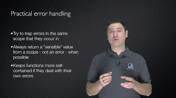 Windows PowerShell Intermediate Chapter 03 - Error Trapping and Handling