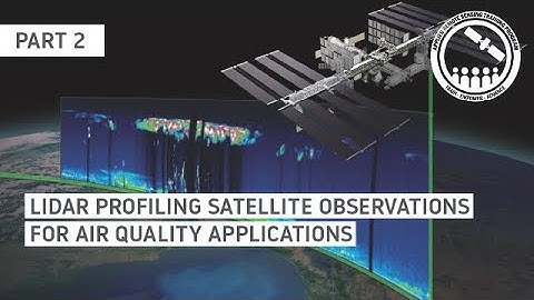NASA ARSET: LiDAR Profiling Satellite Observations for Air Quality Applications, Part 2/2