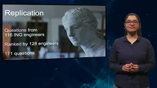 Questions for Data Scientists in Software Engineering: A Replication (Teaser, ESEC/FSE 2020)