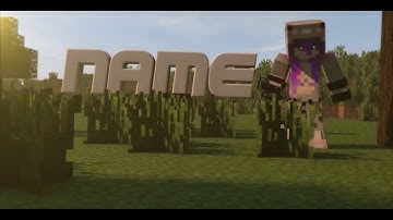 [C4D/AE] Minecraft Intro Template! ✘Cringe ?/10✘ #62