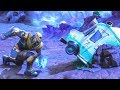 HOW LONG IT TAKES THANOS TO DESTROY ICE CREAM TRUCK!? Fortnite Battle Royale