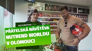 Přátelská návštěva Nutrend Worldu v Olomouci