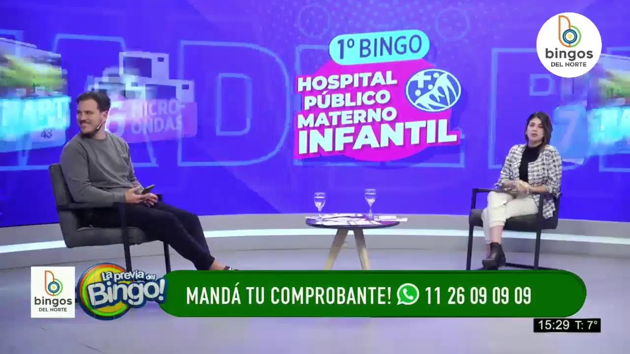 Presentador de Bingo en Vivo