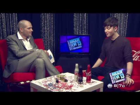 Greyson Chance Premieres His New Song - NYRE 2013