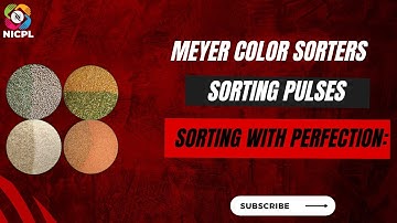 Meyer Color Sorter for Dal (Pulses) Installed by North India Compressors