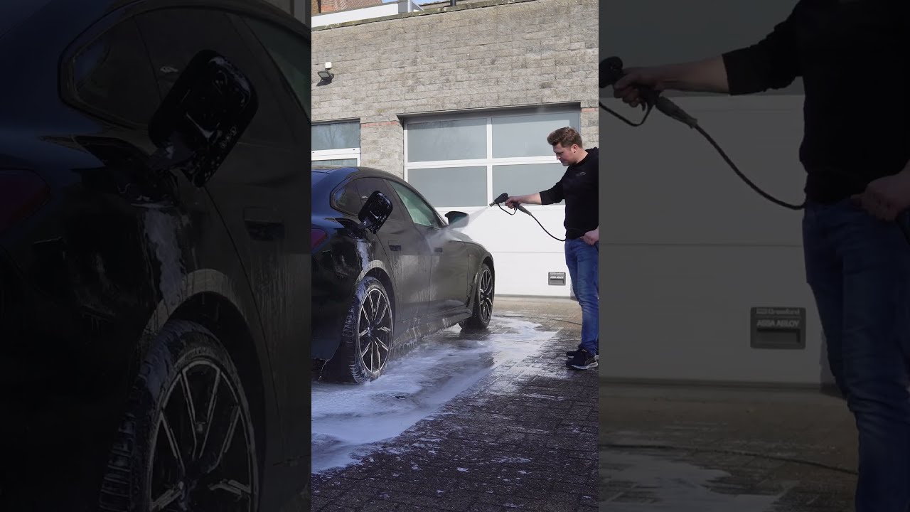 Detailing A DIRTY BMW I4 M50 ASMR 