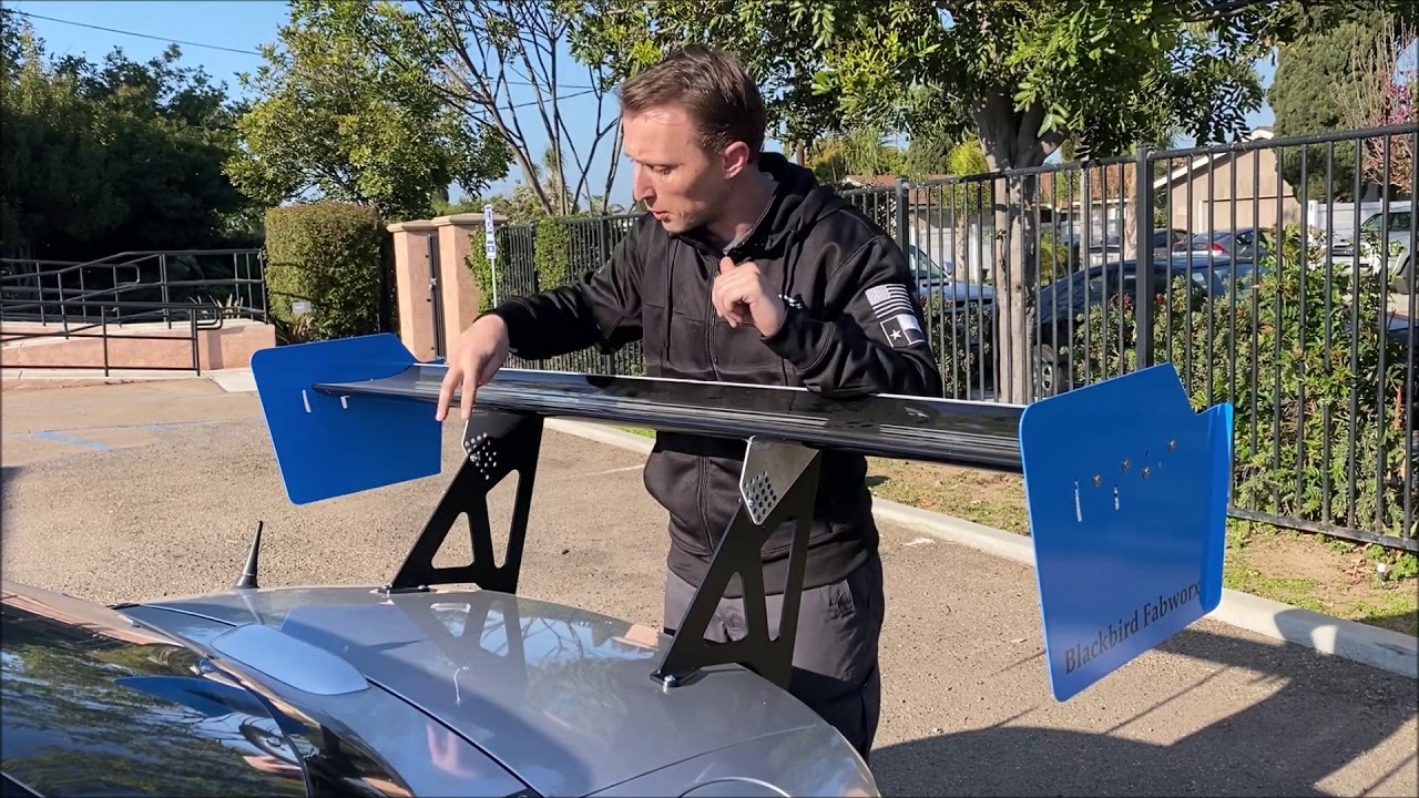 9 Lives Racing Wing for the NC MX-5 - YouTube