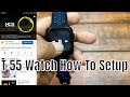 T 55 Watch Detailed Features  Series 5 40mm  - How To Set / Use