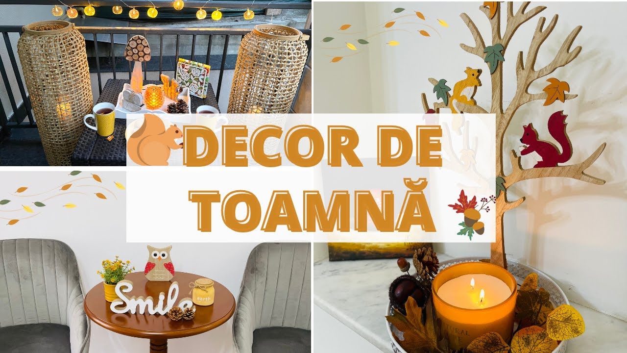 Decor de TOAMNĂ // Decorez terasa și casa🍁 // Colaborare