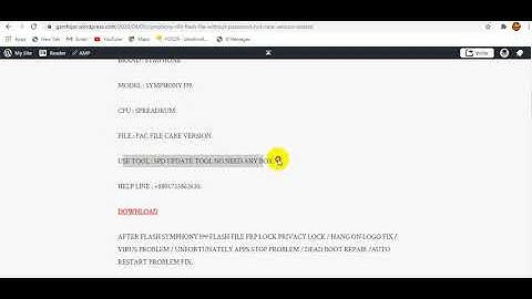 SYMPHONY I99 FLASH FILE WITHOUT PASSWORD NOT CARE VERSION TESTED