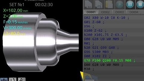 g71 manual  program ॥ TRAINING program ॥ program kaise banaye  ( Cnc j.com)