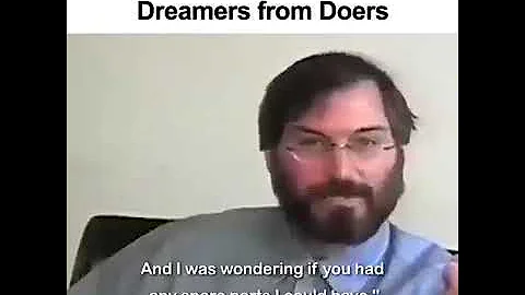 What Separates Dreamers from Doers : Steve Jobs