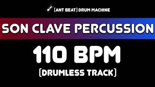 110 bpm Son Clave Percussion Drumless Track