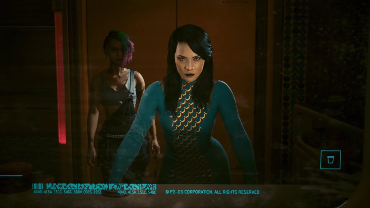 Cyberpunk 2077 Judy Alvarez Apartment Mirror Easter Egg