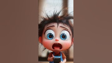 This Is What Happens When You Check Your Screen Time… #funny #aianimation #cute #aiart #aiviral