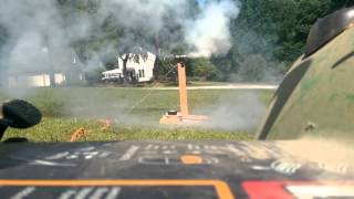 Test 1 of Solid Rocket Motor