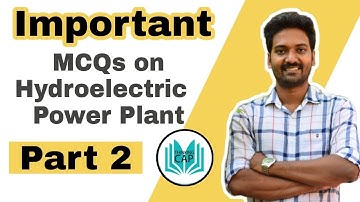 Hydroelectric Power Plant Imp MCQs Part 2 - PolyLecturer/AsstEngineer/AsstProf/GATE/ESE/ISRO/DRDO