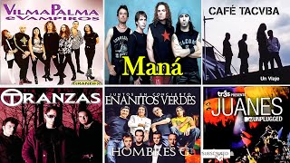 Rock en español de los 80 y 90 - Enrique Bunbury, Caifanes, Enanitos Verdes, Mana, SODa Estereo