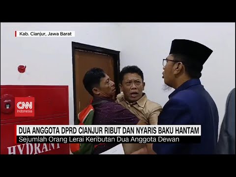 2 Anggota DPRD Cianjur Ribut dan Nyaris Baku Hantam