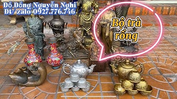 Giao lưu giới thiệu bộ trà rồng siêu đẹp để uống trà, tặng bàn bè. Ngày 13/3/2025 #đồđồngnguyễnnghi