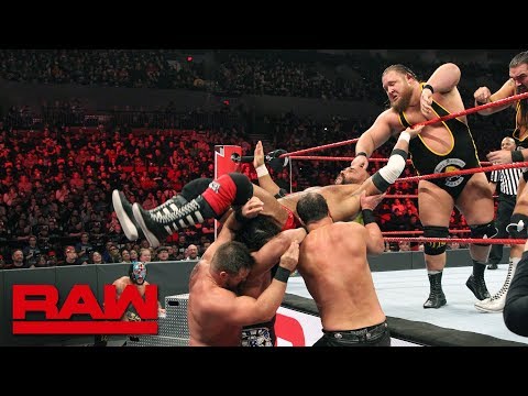 Lucha House Party vs. Heavy Machinery vs. The B-Team vs. The Revival: Raw, February 4, 2019