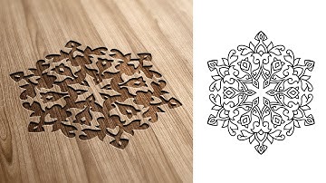 Mandala Design in Illustrator using MirrorMe Plugin