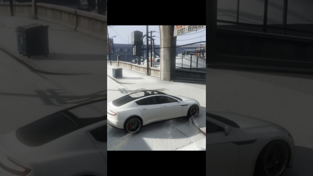 Snow drift With Coil Raider (Tesla Model S) 