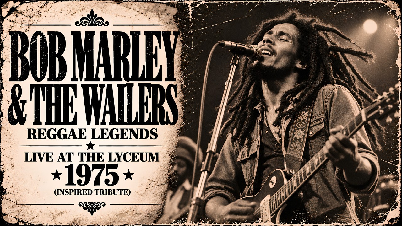 Bob Marley & The Wailers 🔥 Reggae Legends | Live at the Lyceum