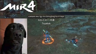 Nauna ang tahol yan tuloy na bugbog! | Mir4 pvp