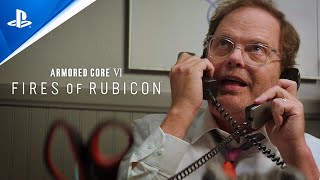 Armored Core VI Fires of Rubicon - “Mechless Mutual” ft. Rainn Wilson | PS5 \& PS4 Games