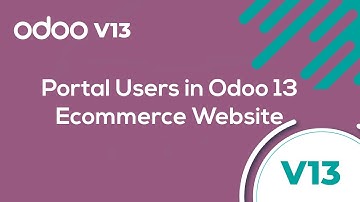 Portal Users in Odoo 13 eCommerce Website