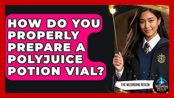 How Do You Properly Prepare A Polyjuice Potion Vial? - The Wizarding Realm