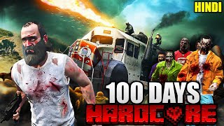 I Survived 100 DAYS In a ZOMBIE APOCALYPSE In GTA 5