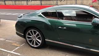 2018 Bentley GT Exterior and Interior. Real car not prototype