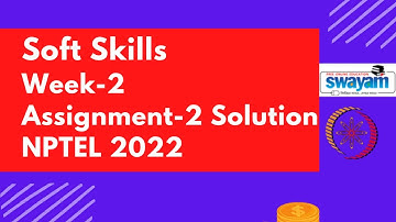 NPTEL Soft Skills Week 2 Assignment 2 Solution