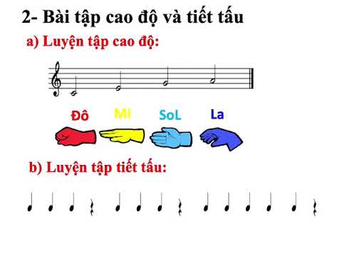 Tuần 3 - Ôn tập bài hát: Em yêu hòa bình. Bài tập cao độ và tiết tấu.
