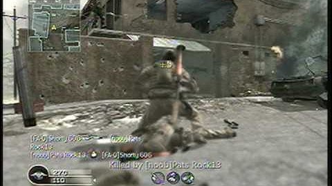 COD4: No Scope Montage