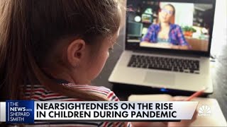 Nearsightedness on the rise in children during the pandemic