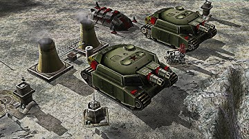 Super Devastator vs 7 China Tank - Command & Conquer Generals Apocalyptic