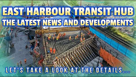 Latest on the East Harbour Transit Hub in Toronto for GO Trains and the Ontario Line