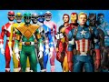 POWER RANGERS (MIGHTY MORPHIN) vs THE AVENGERS