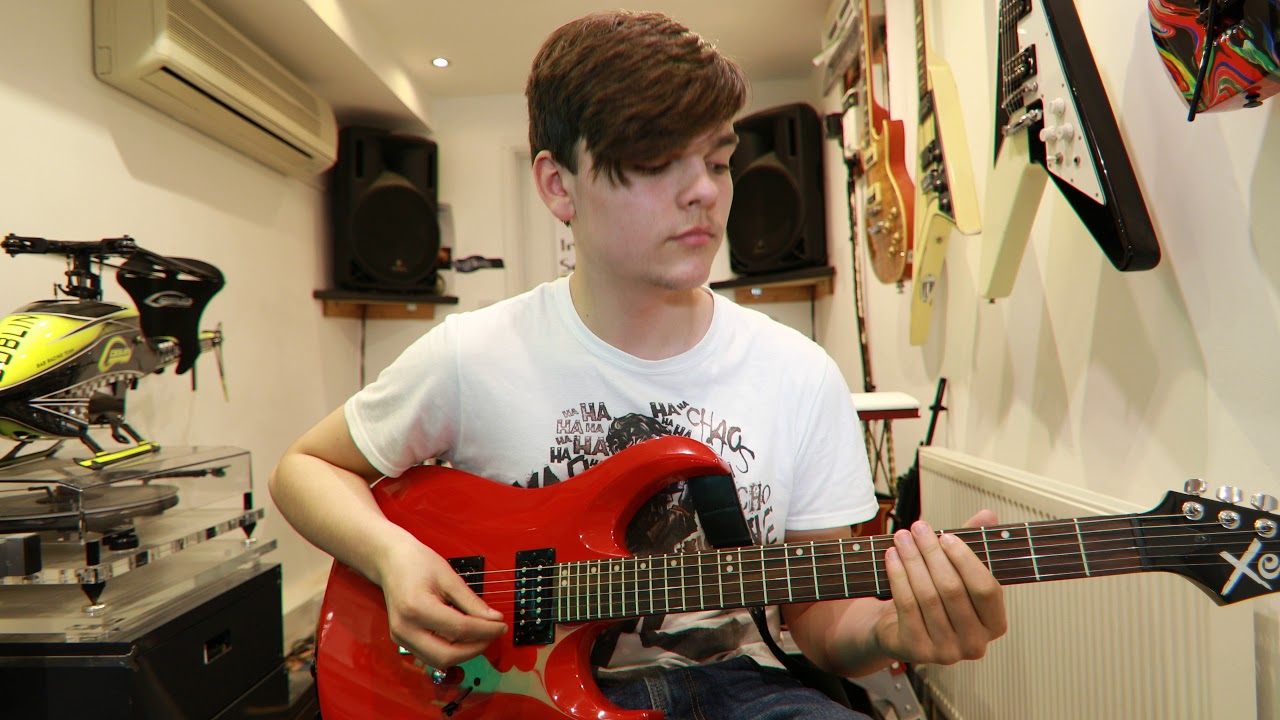 Nobody's Hero Black Veil Brides Guitar Cover By Alex Ayres YouTube
