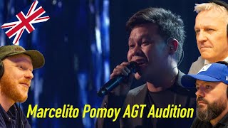 Marcelito Pomoy's Audition - America's Got Talent REACTION!! | OFFICE BLOKES REACT!!