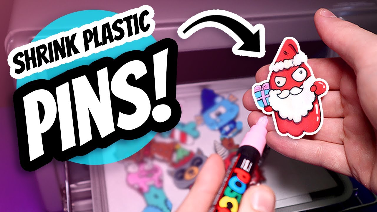 Shrink Plastic Pin Monstrosities DIY Custom Pins YouTube