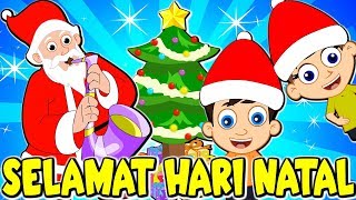 Lagu Kanak Kanak Melayu Malaysia | Lagu Selamat Hari Natal | We Wish You a Merry Christmas in Malay