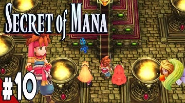 Secret of Mana Remake PS4 Part 10 Darkness Palace Gameplay Walkthrough
