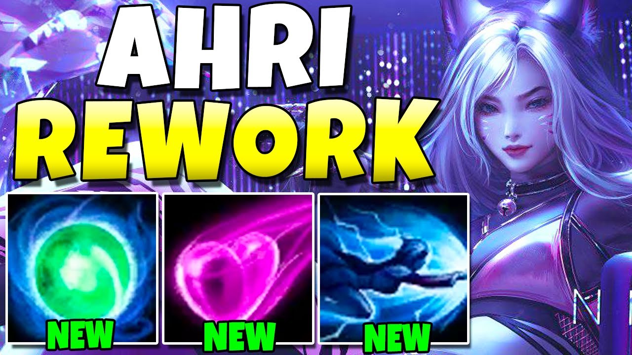 New Ahri Rework Update - YouTube